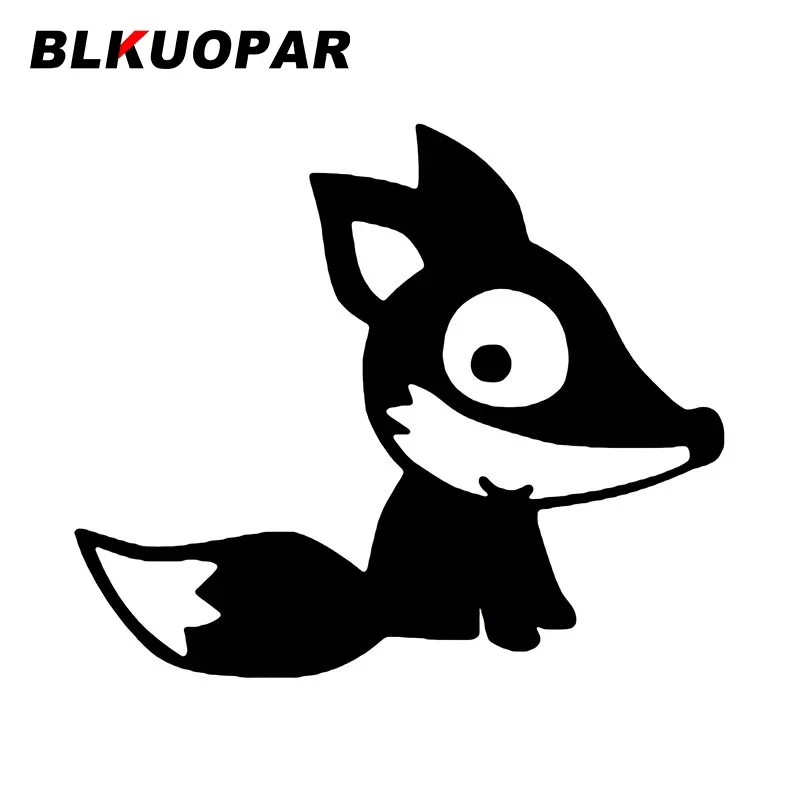 

BLKUOPAR Fox Car Sticker Waterproof Creative Personality Sunscreen Decoration Funny Vinyl Occlusion Scratch Car Door Protector