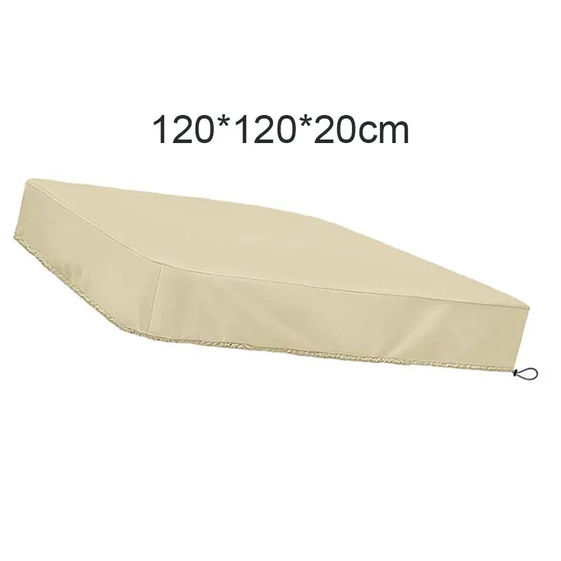 

Gardening Accessories Garden Covers Beige Sandpit Cover 120*120*20cm Long-lasting Performance For Garden Sandpit
