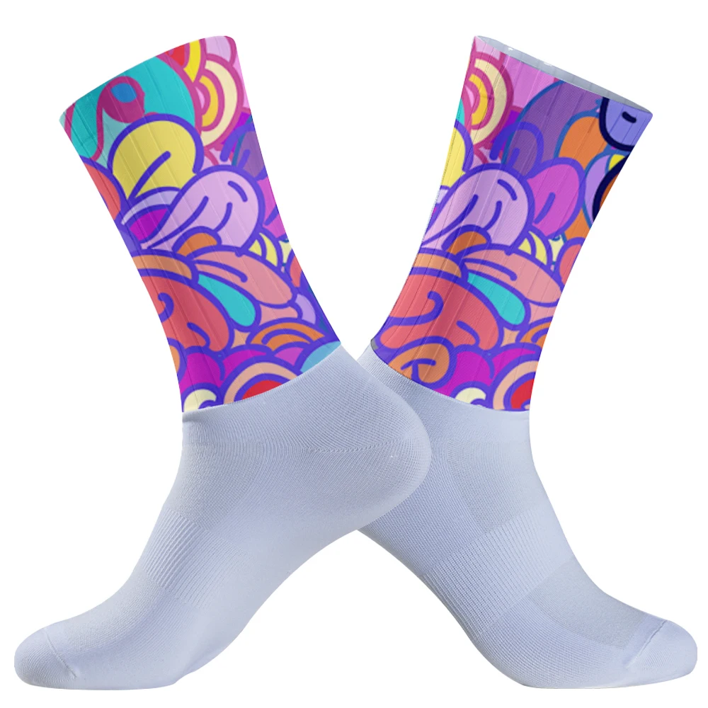 Männer Anti-Rutsch-Rad socken Griffe Baumwolle Mid-Tube Boden atmungsaktive Fitness Spocks Workout Pilates Socken