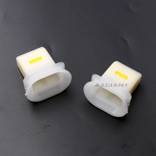 Imagen 1 del producto Hebilla de asiento trasero de coche, 2 piezas, Clip Original para Hyundai Elantra MISTRA Riona Verna Veloster ix35, retenedor de cubierta