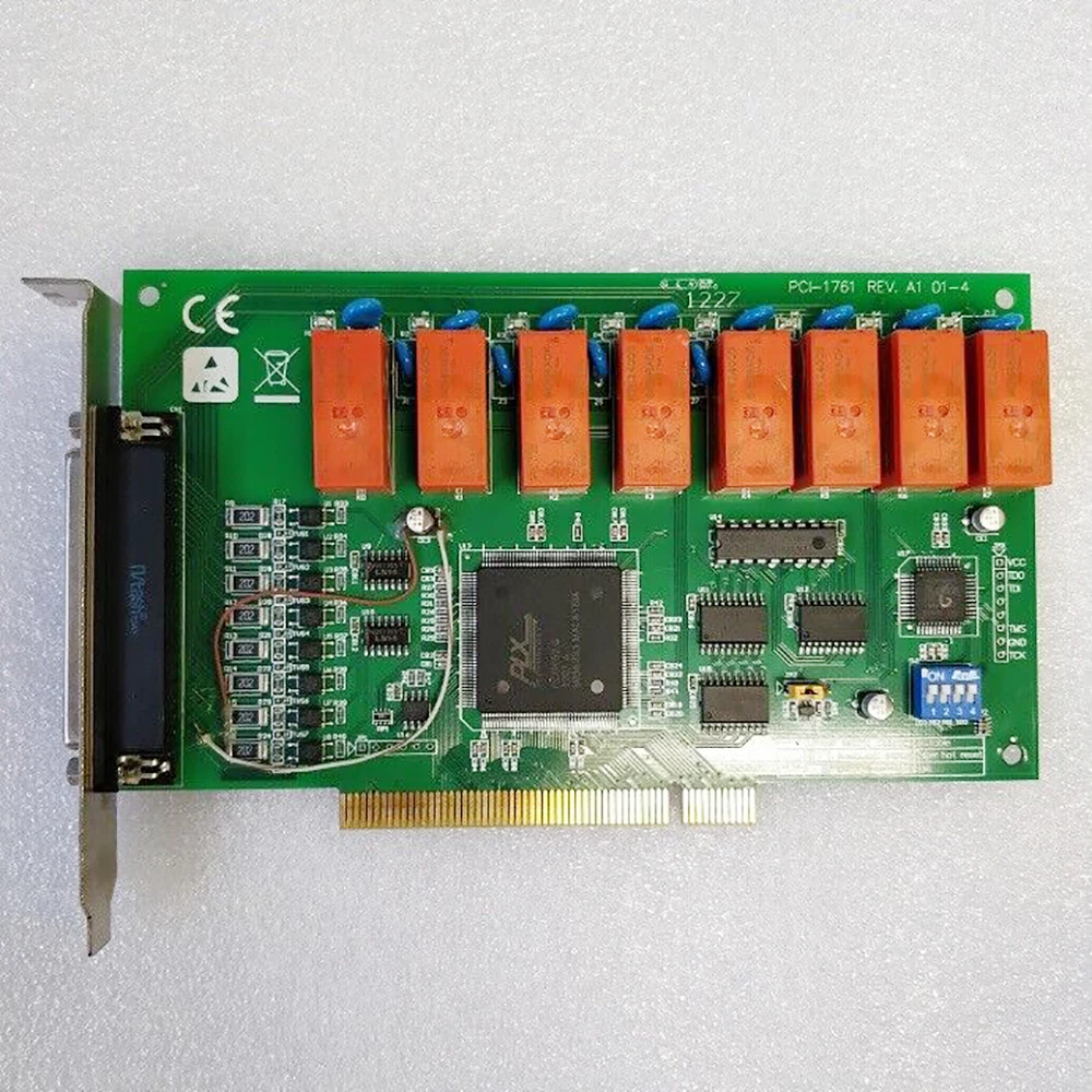 Data Capture Card 8 Relay Output For Advantech PCI-1761 REV.A1