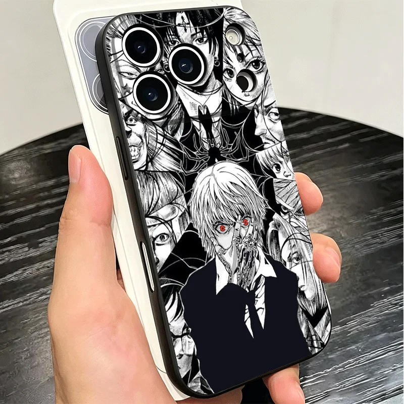 Hunter X-Hunters Kurapika Soft Phone Case for iPhone 11 13 14 15 16 Pro Max 17 Air 16E 12 Mini 7 Black Fundas Back Cover view 4