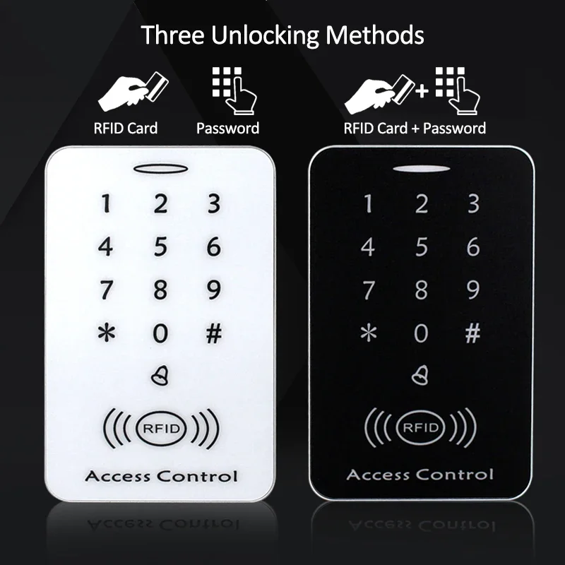 RFID Access Control System Intercom Device Machine Electronic Door Lock Smart Garage Gate Opener Electric Digital