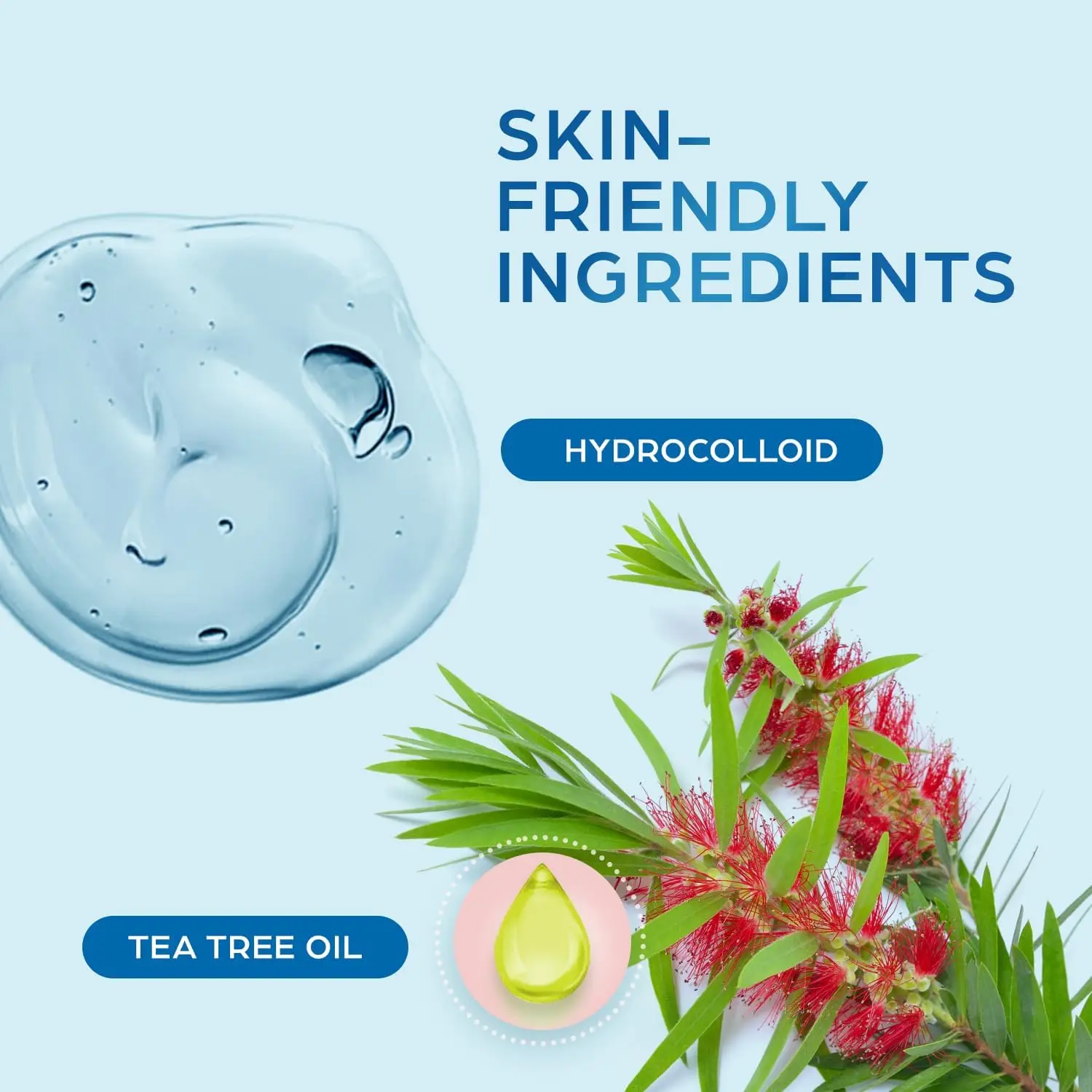 رقعة حب الشباب الغروانية المائية غير المرئية المقاومة للماء لتنظيف الوجه، ملحقات أداة جوهر مناسبة لجميع أنواع البشرة #6