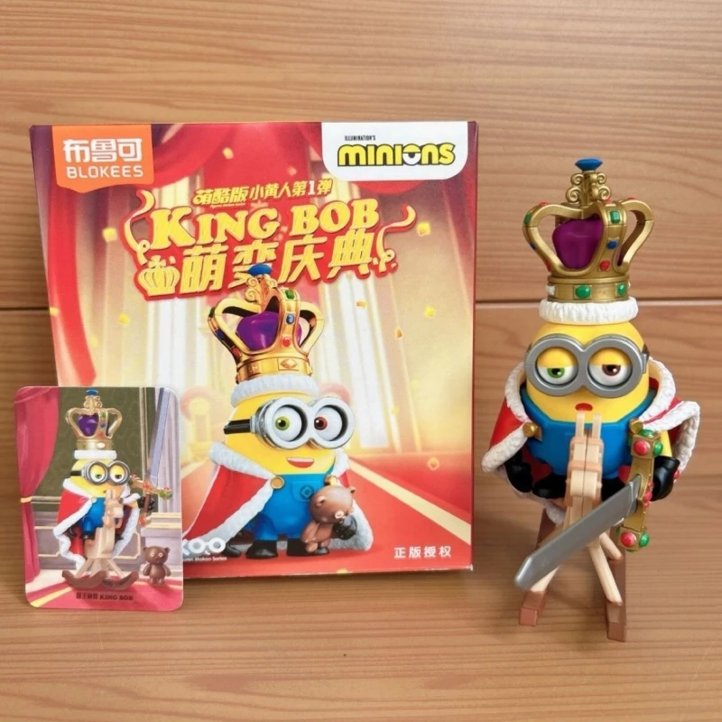 

New Blokees Official Cute Cool Edition Yellow Doll Series Trendy Play Blind Box Desktop Ornament Collection Toys Birthday Gifts