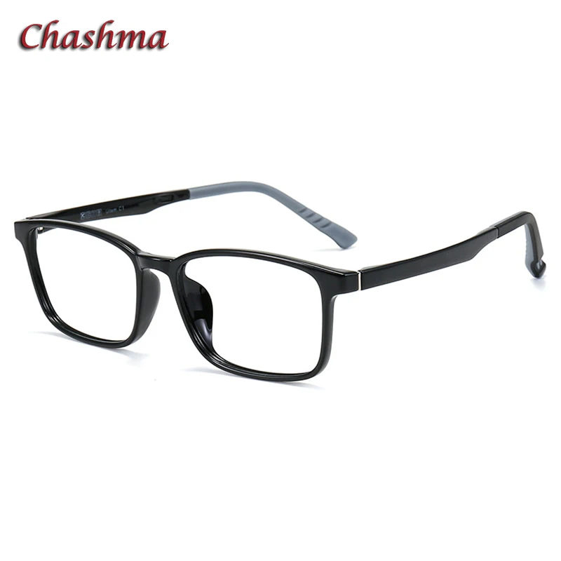 Chashma Women Eyewear Teens TR90 Ultra Light Frame Prescription Optical Lenses Transparent Men Spectacles Anti Blue Ray Glasses