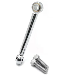 Chrome / Black Front Engine Mount Stabilizer Link For Harley Davidson 2009-later Touring Trike FLHR FLHT