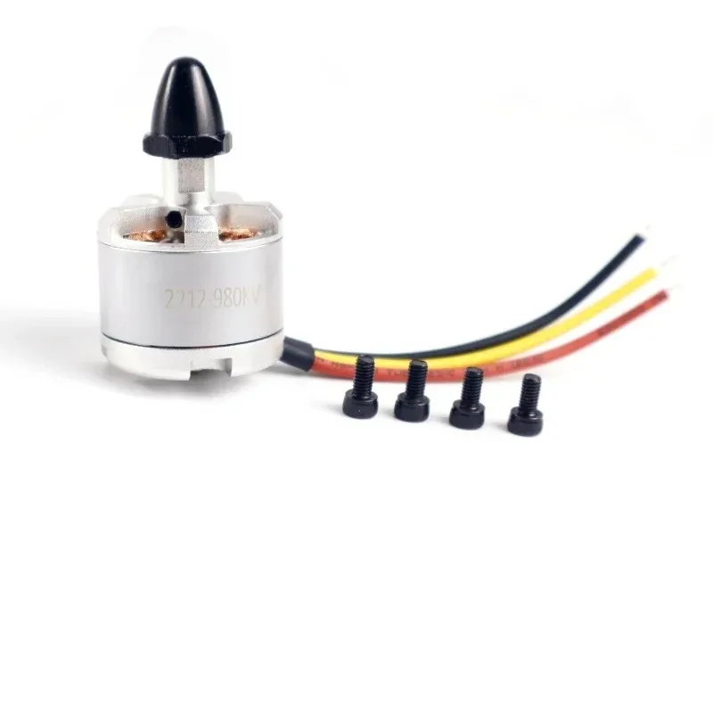 Moteur sans balais résistant aux hautes températures 2212 980KV CW/CCW pour quadrirotor RC F450 F550 FPV Multicopter-roteurs durables
