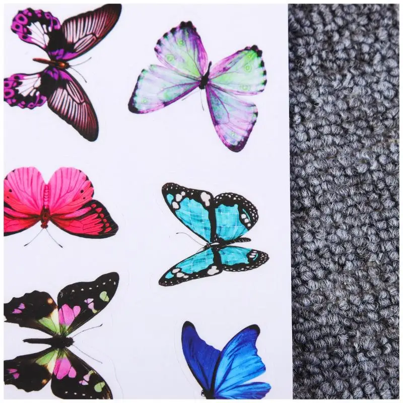 9 Pcs/set Small Colorful Removable Butterfly Stickers Wall Decor Home Decals Decoration Wall Stickers