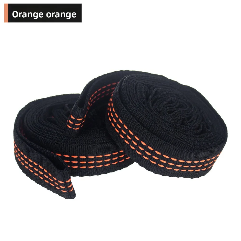 أشرطة أرجوحة مع 5 حلقات / 14 حلقة، تصميم عقدة شديدة التحمل، أشرطة بوليستر معززة للأماكن الخارجية باللون الأسود