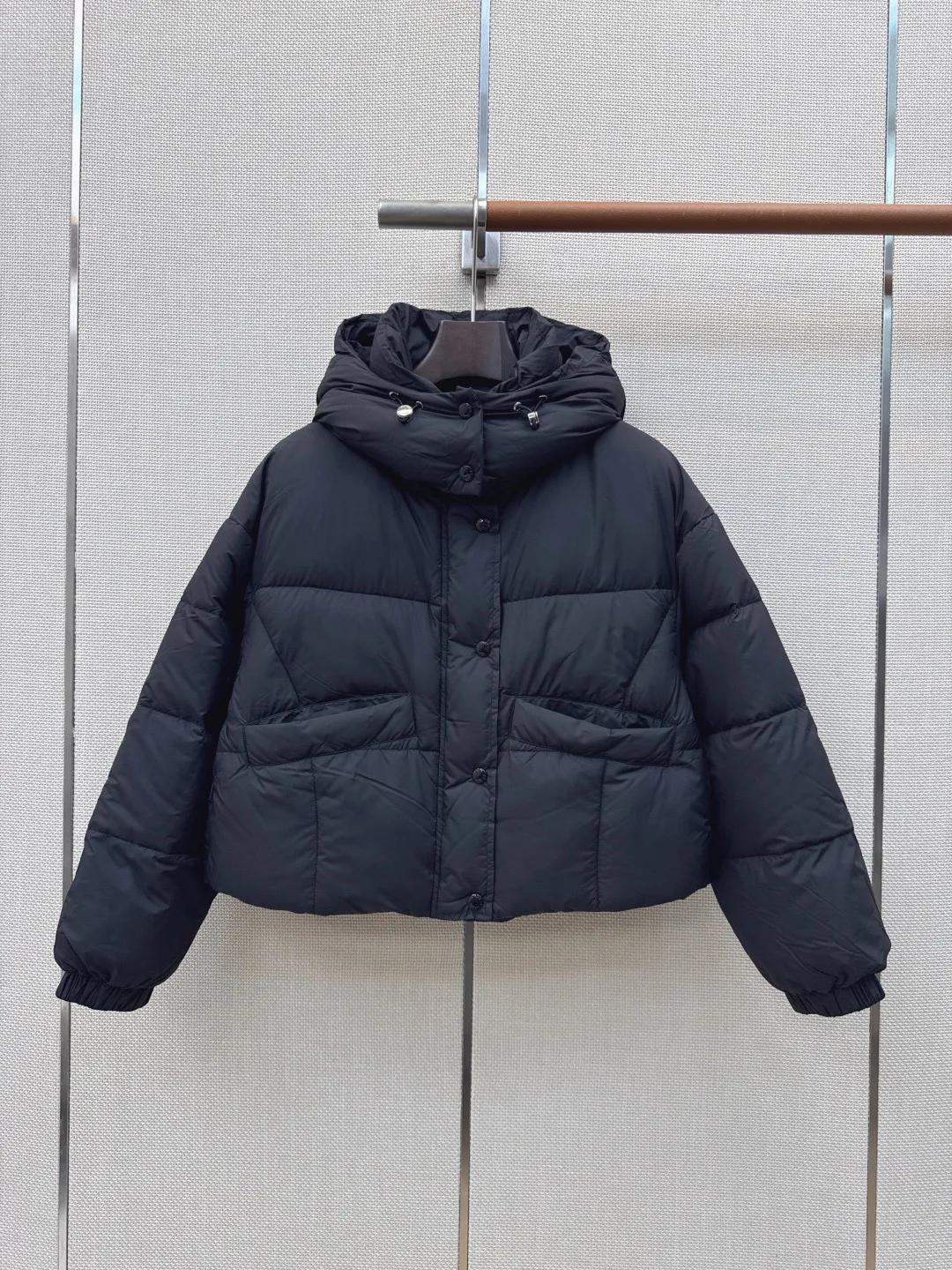 New Autumn & Winter Classic Stand Collar Hooded Down Jacket, Stylish & Handsome Design, Filled with 90% White Goose Down
