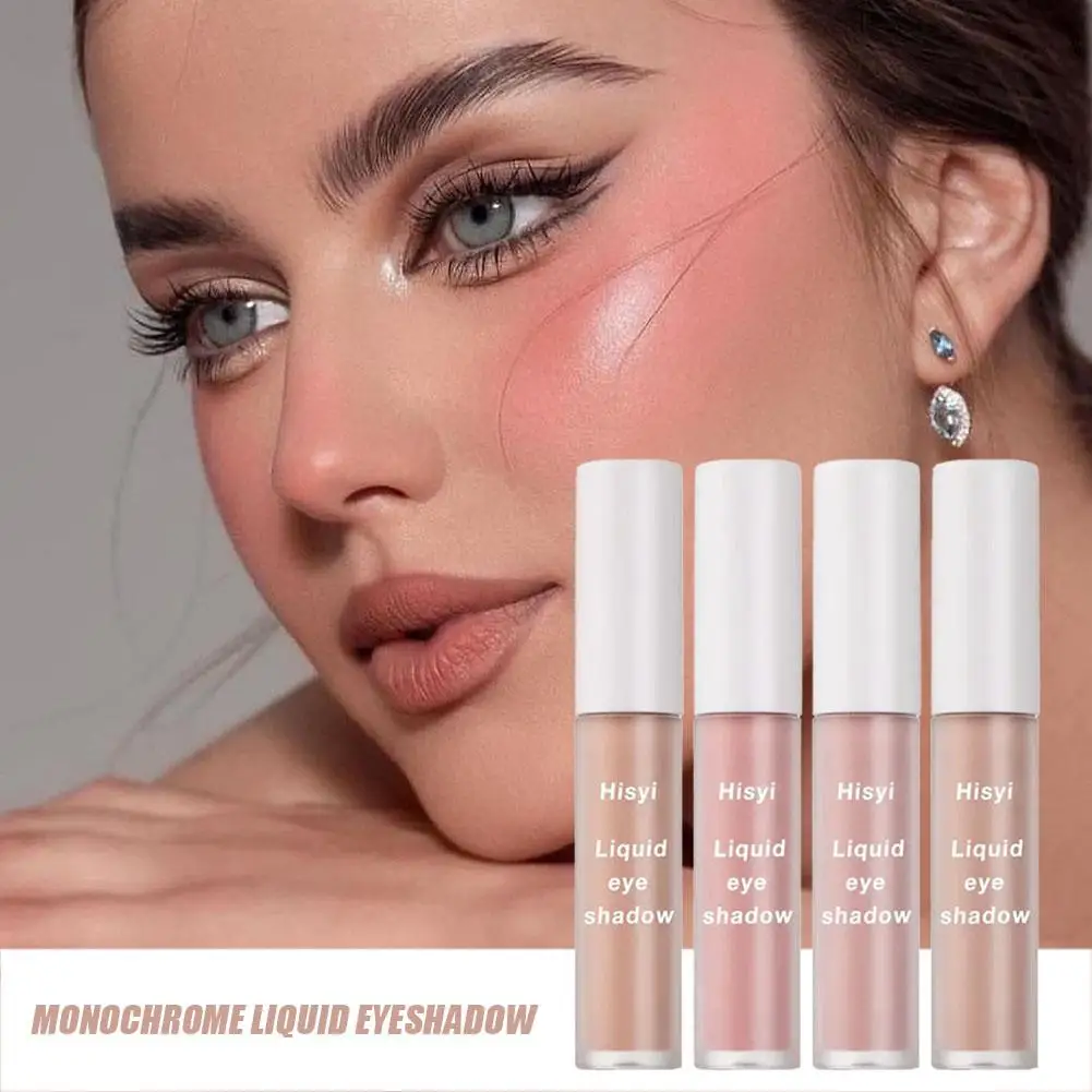 Glitter Liquid Eyeshadow Stick - Contouring Blush Pigment Natural Cream Shimmer Makeup Finish - - Eye Matte Cheek Shadow J6D6