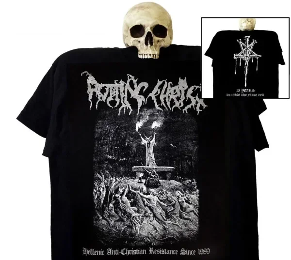 

Rotting Christ - Hellenic Anti-Christian Resistance Since 1989T-Shirt