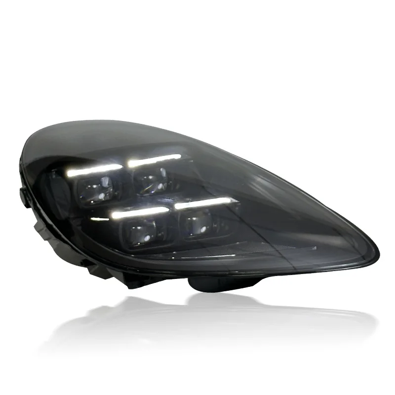SJC per Porsche Cayman Boxster 718 Gruppo faro 2016-2023 Modificato LED Matrix 2024 Stile 982 982C Faro anteriore per auto
