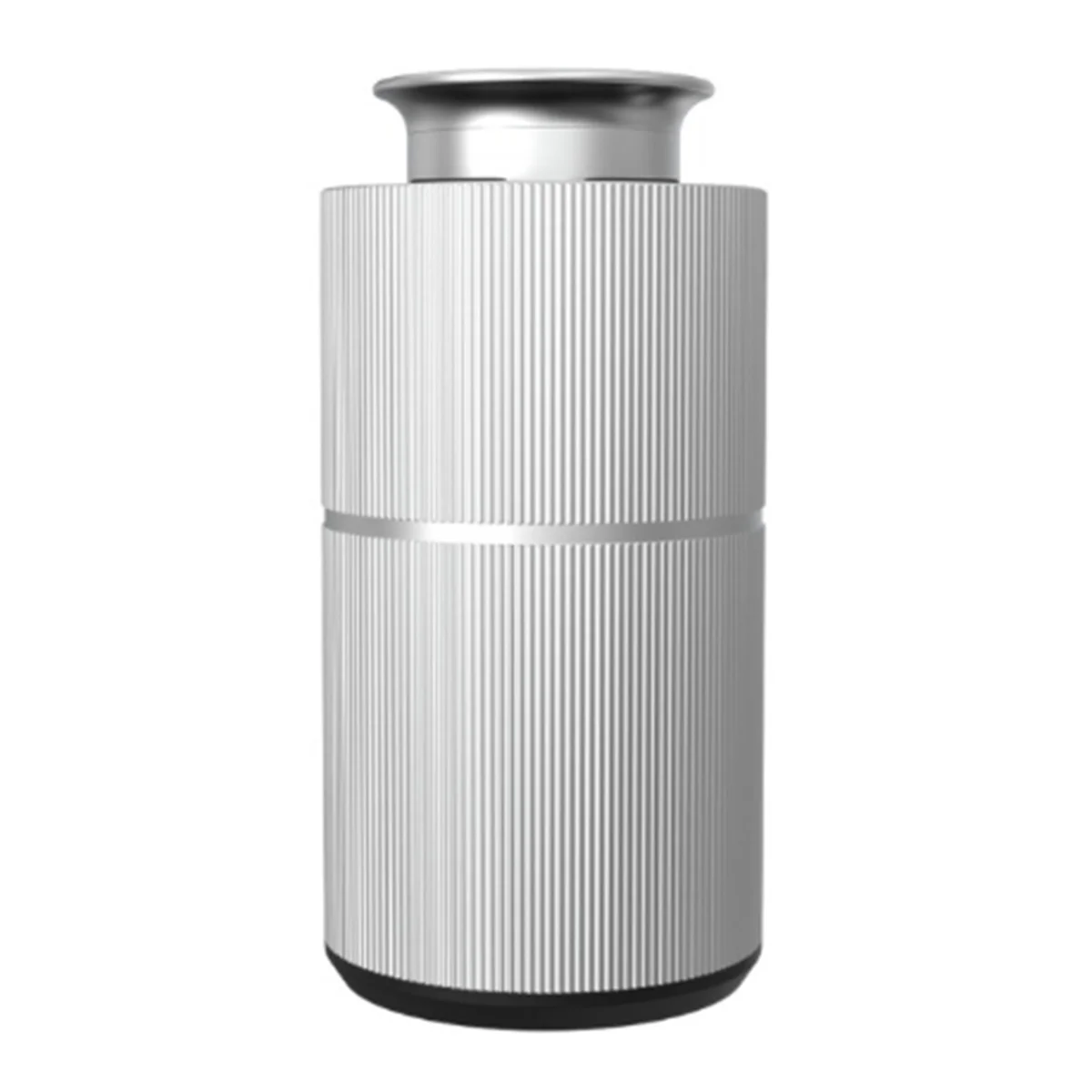 Premium Aromatherapy Diffuser USB Charging Aluminium Alloys Material Aromatic Oil Diffuser Air Freshener Device Silver