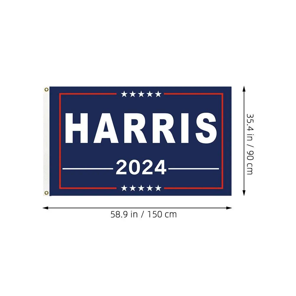 Election Flag Vibrant Fade Resistant Heavy Duty Polyester Banner for Yard Garden Home Indoor Outdoor Decor