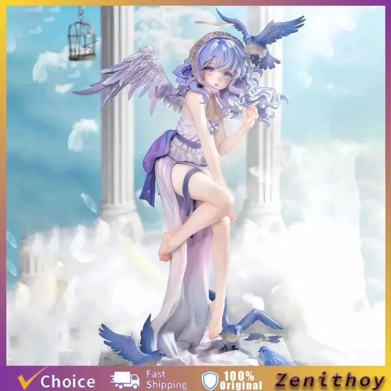 

Ariel Angel Anime Garage Kit Cute Little Girl Model Desktop Decorations Exquisite Painted Collectible Figurine Cartoon Character