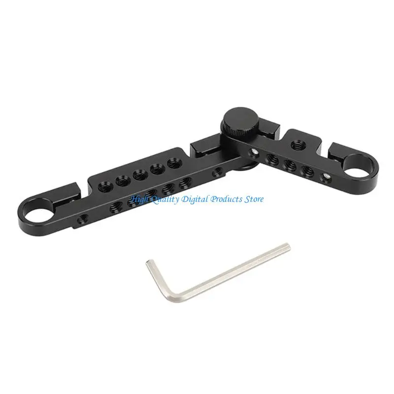 U2JE Heavy Duty 15MM Tube Clamp Adapter With 360 Degree Rotating Cheese Plate For Studio Equipment And Video Accessories