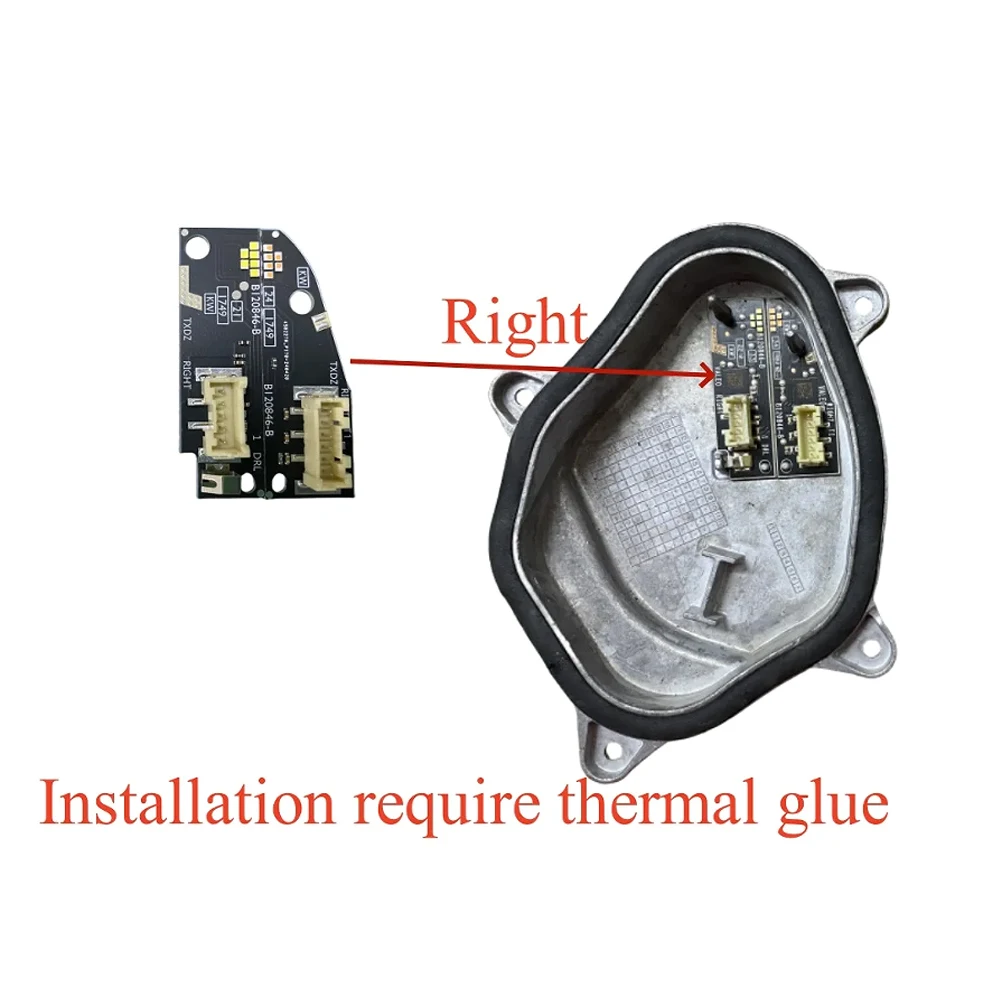 White Lightsource DRL 2GM.998.478 Board B120845-B For 2020 VW T-CROSS Tcross LED Headlight Signal Module B120846-B 2GM.998.479