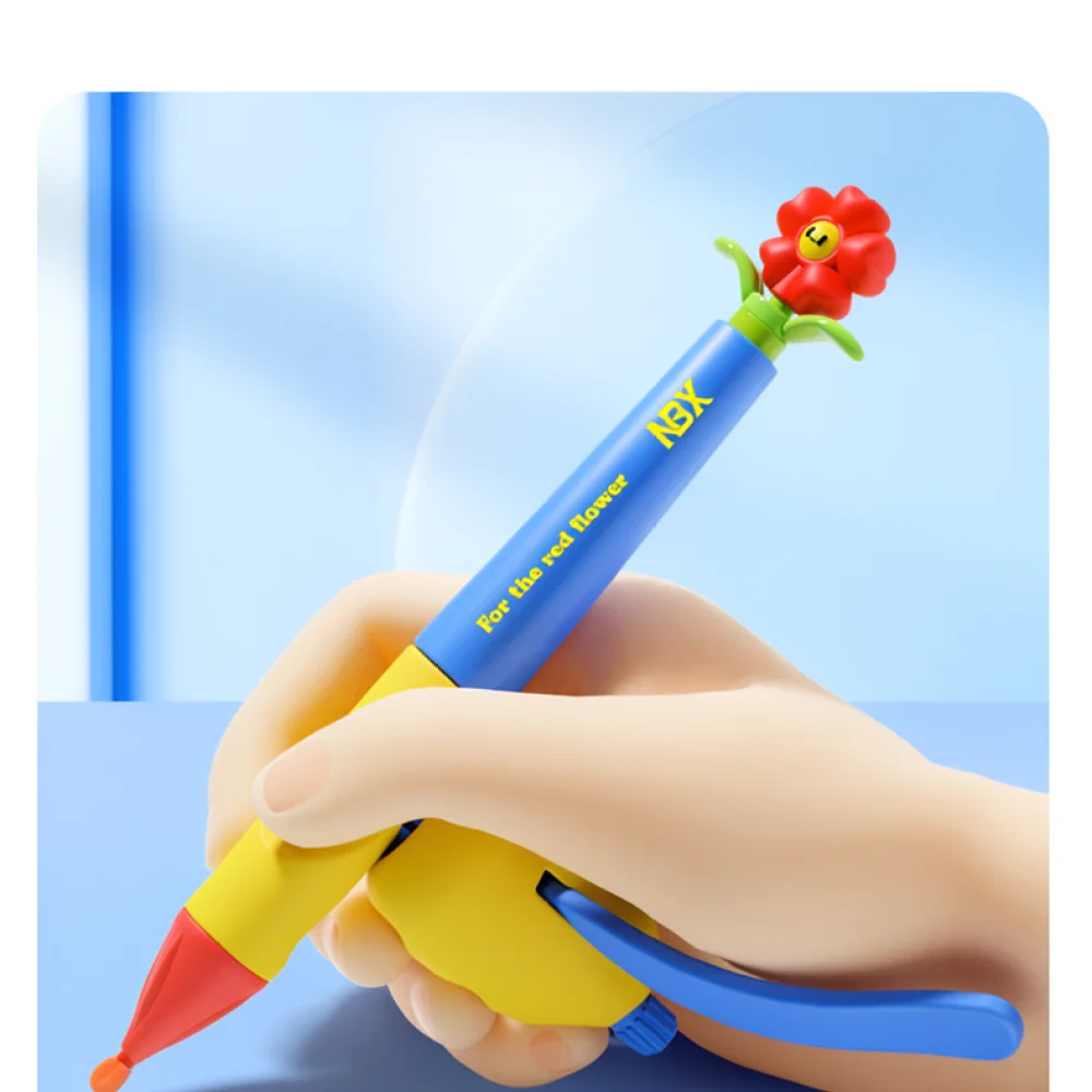 Writing Tool Mechanical Pencil Posture Corrector Anti Hook Wrist Grip Design Ergonomic Stationery For Student Study