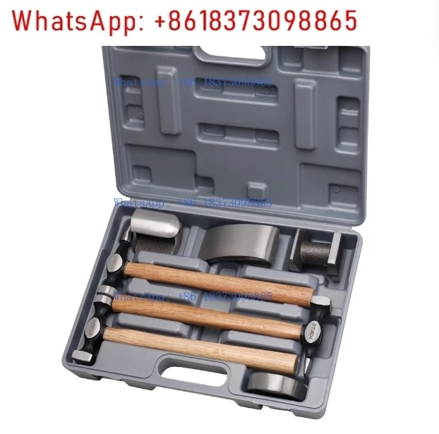 

7 Pieces Sheet Metal Tools Automotive Sheet Metal Hammer Set Repair Tools
