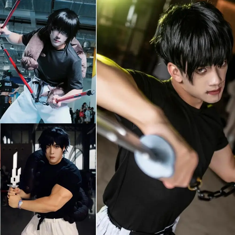 peruca-de-cosplay-de-fibra-sintetica-toji-fushiguro-jujutsu-kaisen-curta-preta-para-homens-peruca-de-anime-para-role-play