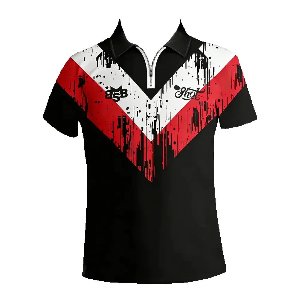 Michael Smith Darts Player Jersey Sport Polo Shirt Quick Drying Breathable Gift for Enthusiasts Sports Leisure