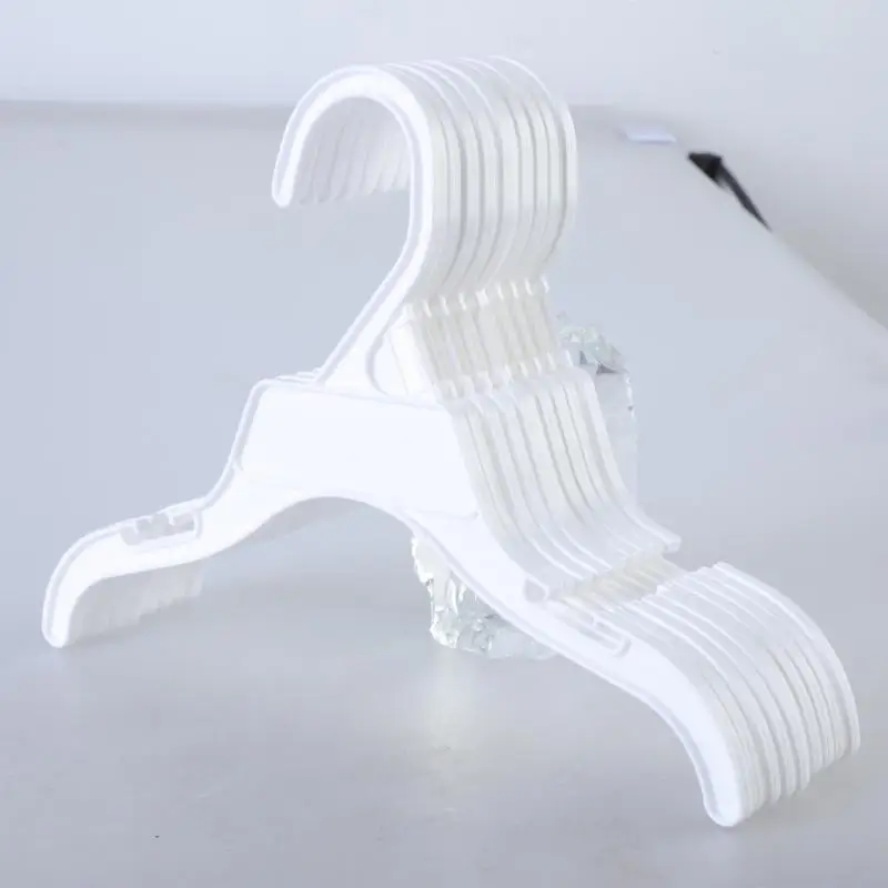 10pcs Pet Clothing Hangers AntiSlip Clothes Hanging Rack For Pet Clothes Storage 