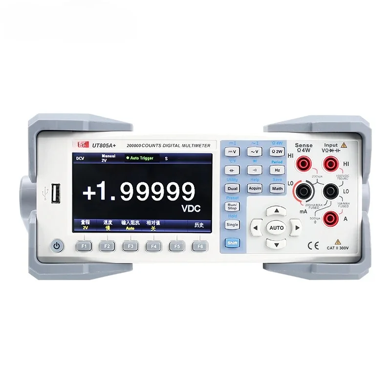 

UT805A+ Digital Multimeters Auto Range 19999 Counts LCD Display Auto Range High precision Benchtop Multimeter