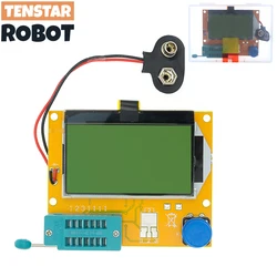 LCR-T4 12846 cyfrowy miernik Tester próbnik elektroniczny LCD ATMEGA328 dioda podświetlenia pojemność triody ESR MOS/PNP/NPN L/C/R B03