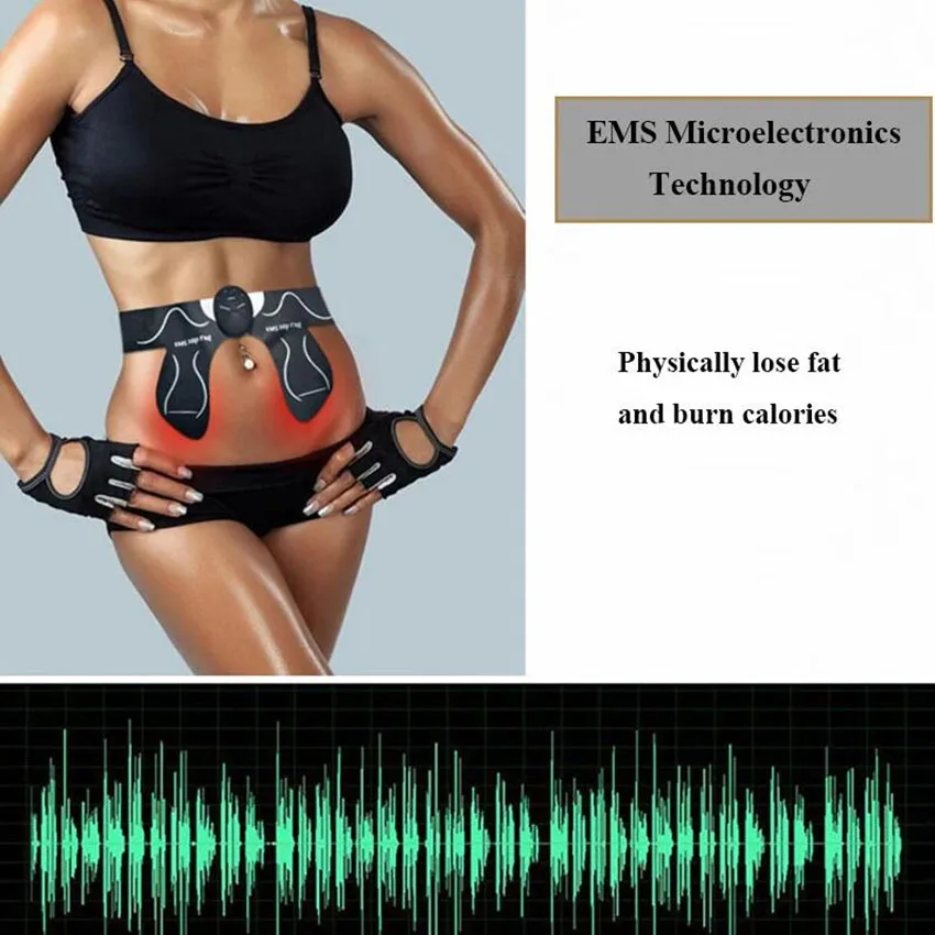 

Hip Massage Machine EMS Slimming and Body Training Buttocks and Abdominal Vest Line Sports Equipment