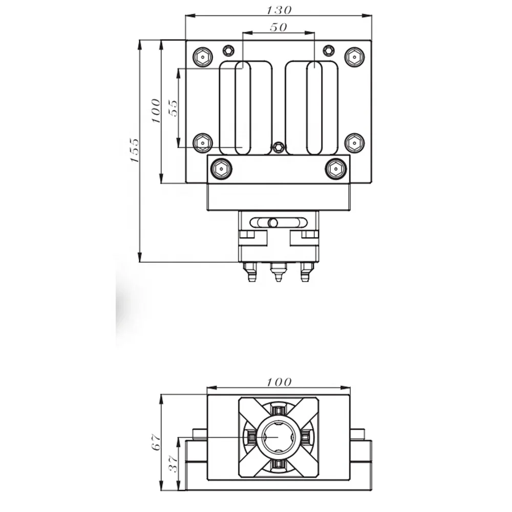 High Precision Standard Mold Components Adjustable Wire-cut EDM Chuck