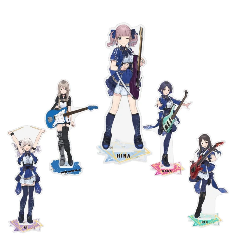 

Music anime Girls Band Cry Performance version 15cm Acrylic standing sign Desktop ornament Collecting accessories Friends gifts