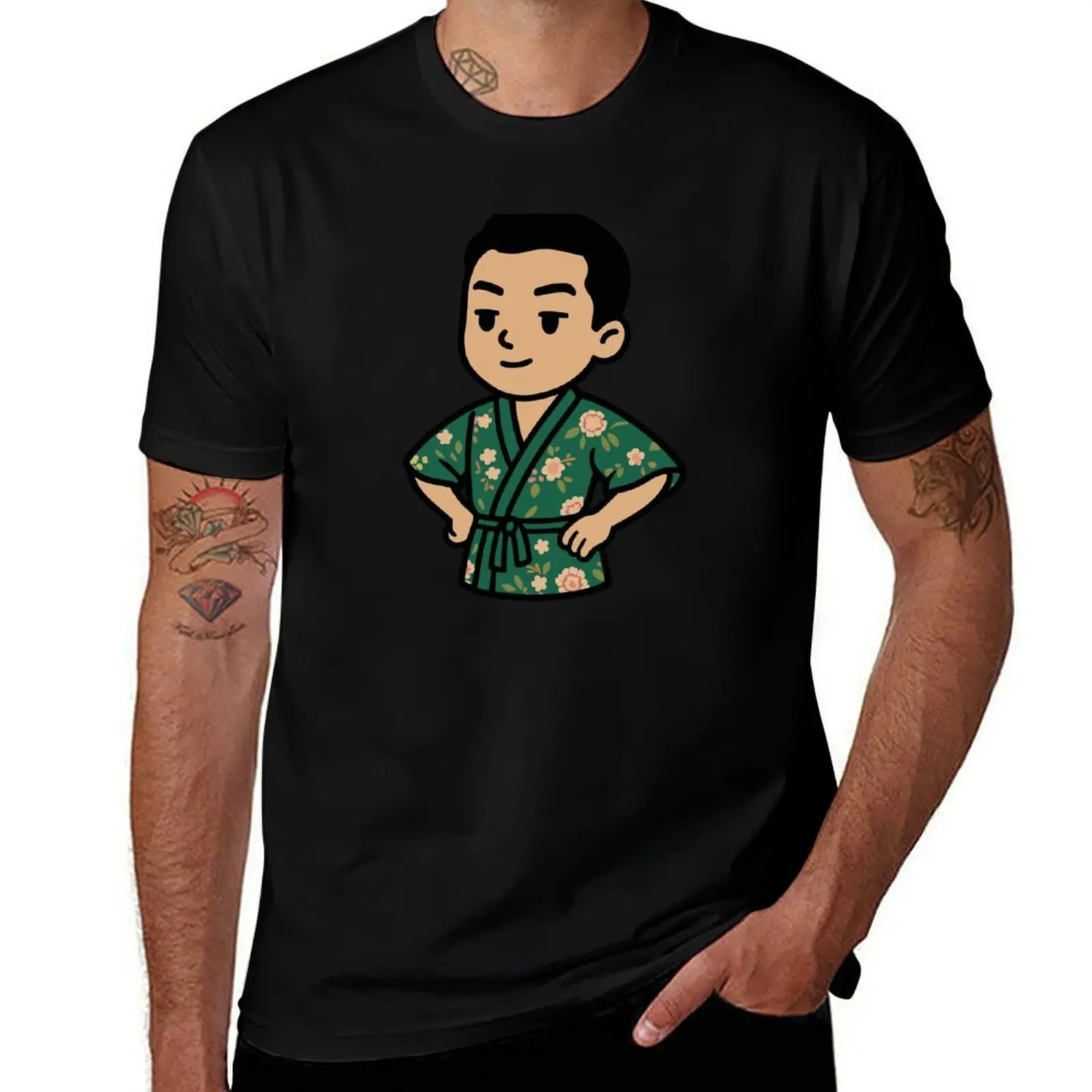 

Felix Chibi Kimono Sticker – Orphan Black’s Sassy Brother Sestra Fan Art T-Shirt shirts graphic anime tshirt tees mens t shirt
