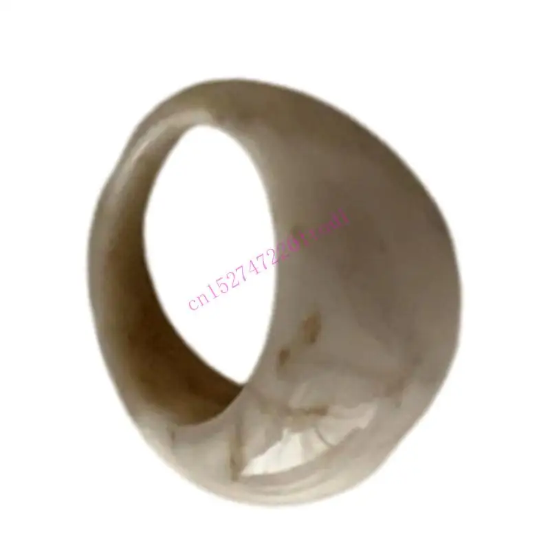 M76B MODERN RESIN RINE Smooth surfaces bijoux Gift plusieurs nuances conception élégante légère