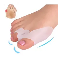 Silicone Gel Toe Separator Straightener Halux Valgus Corrector Bunion Thumb Protector Relief Pain Pedicure Foot Care Tool