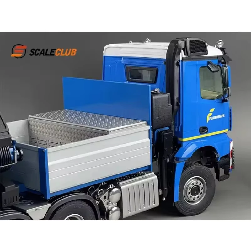 Scaleclub 1/14 Truck Trailer Railboard Car Battery Box Toolbox Ballast Bucket Toolbox LESU truck model