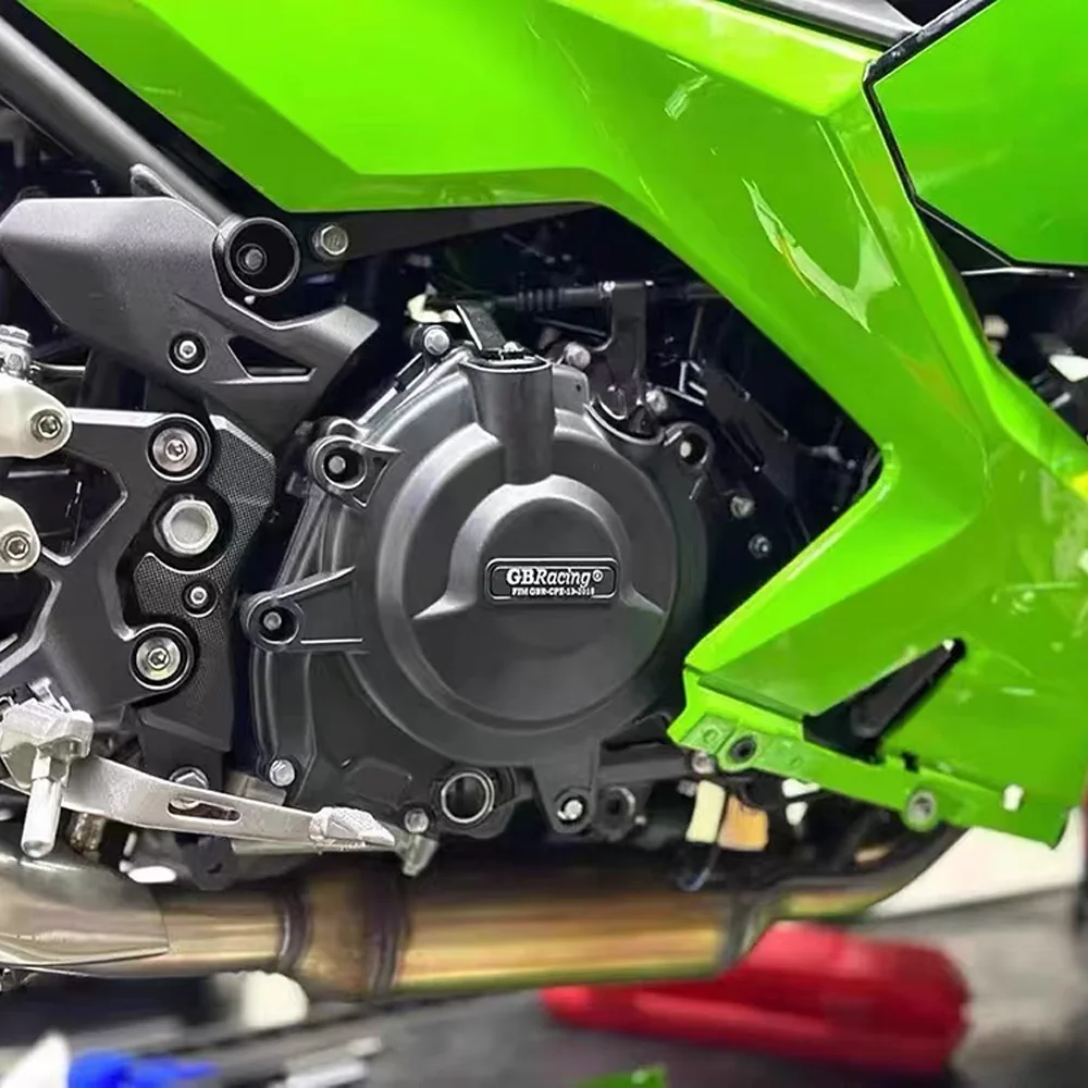 Conjunto de capa de proteção para motor de motocicleta, capa para kawasaki ninja 400 2018-2023 ninja 500 2024