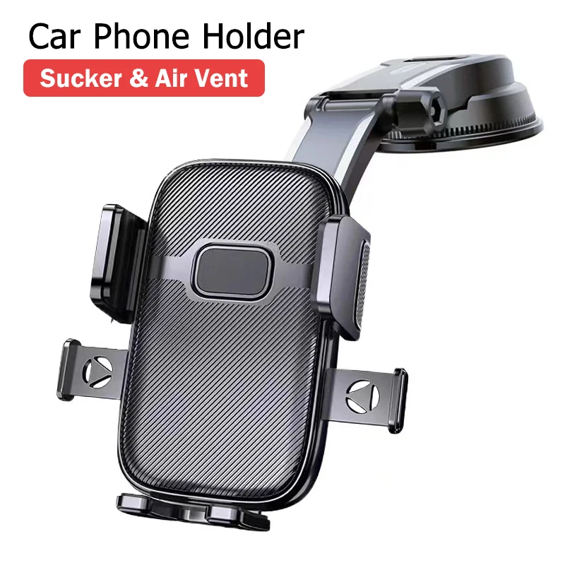 Car Phone Holder for Ulefone Armor 25T 27T 27 Pro 21 22/Power Armor 19 19T 18 18T Ultra Sucker Air Vent Mount Rugged Phone Stand