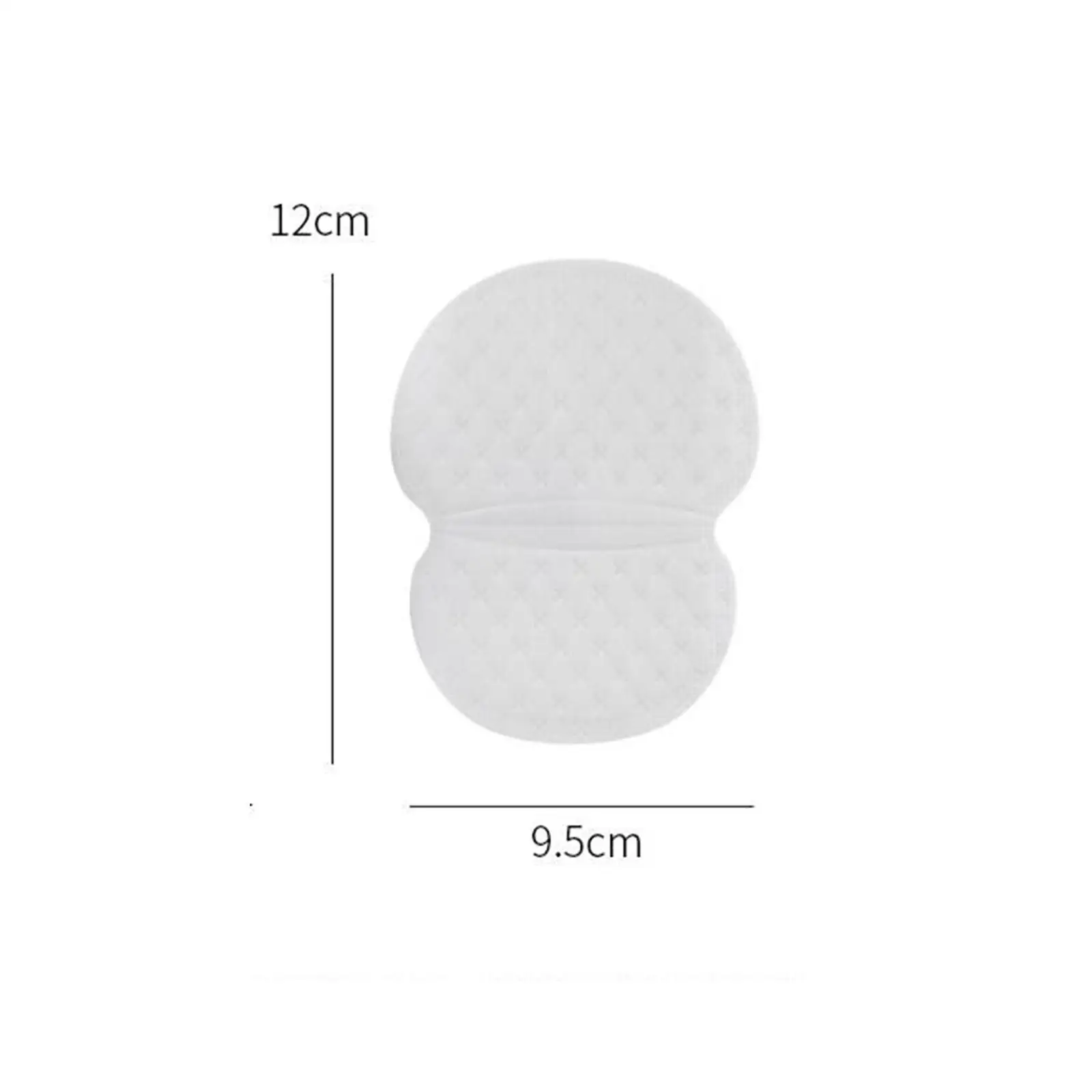 100x Disposable Underarm Sweat Pads Armpit Sweat Pads for Women and Men