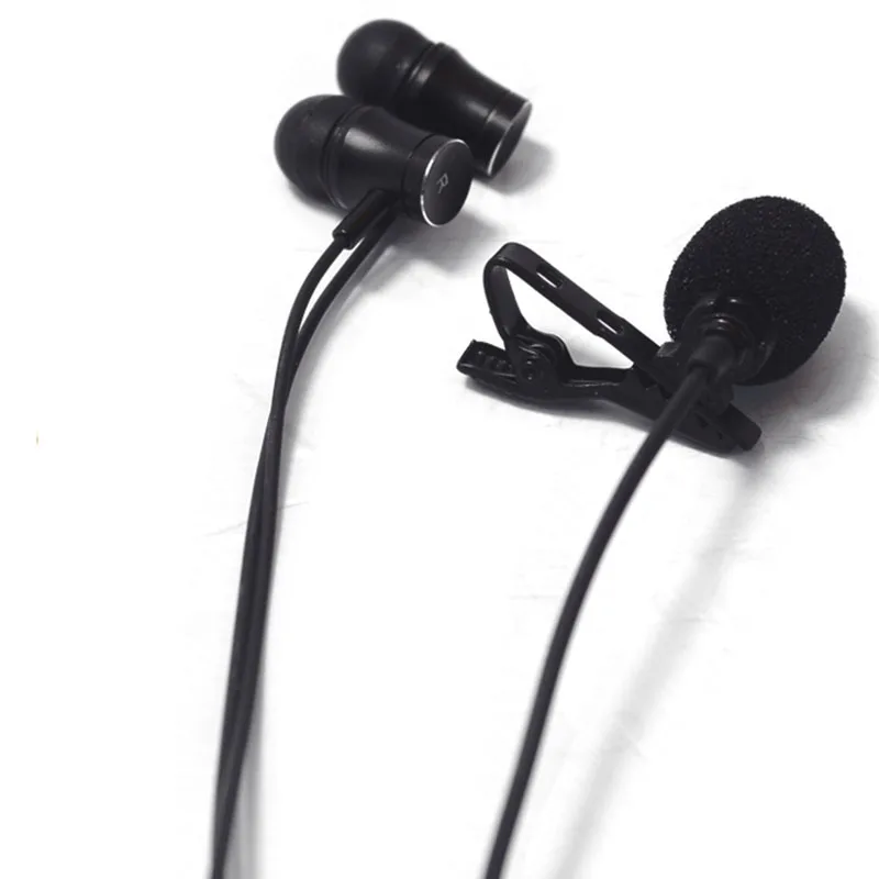 Lavalier Microphone Comes With Integrated Headphone To Filter Noise, High-Definition Noise Reduction, For Live Tik Tok