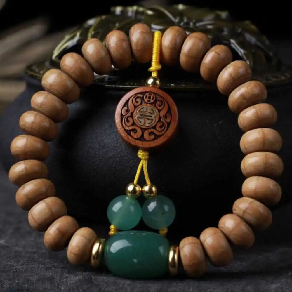 

12MM Abelia beads Cuff Men Mala Buddha Lucky Bracelet Bohemia Healing Chakra Diy Pray Relief Fancy Handmade Prayer