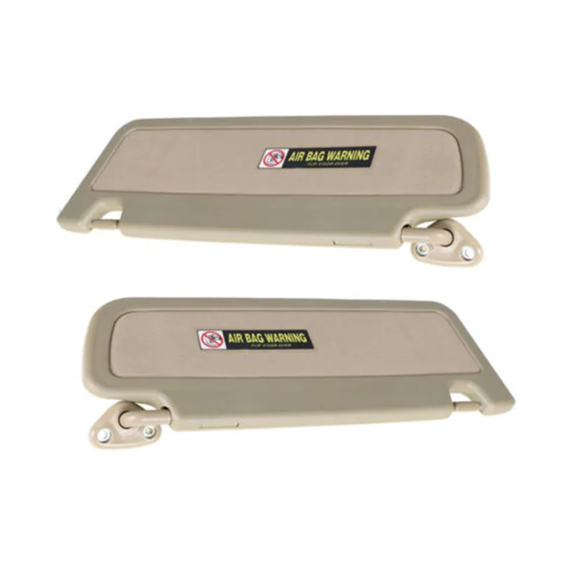 

1 пара солнцезащитных козырьков без света для Honda Civic 2006-2008, бежевый 83280-SNA-01ZF 83230-SNA-A01ZC