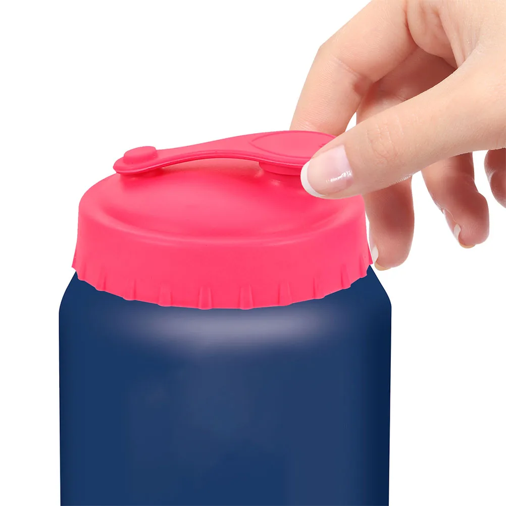 

12pcs Silicone Can Lids Leakproof Reusable Covers for Soda Beer Cans Portable Drink Sealing Lids Camping Picnic Outdoor Canned