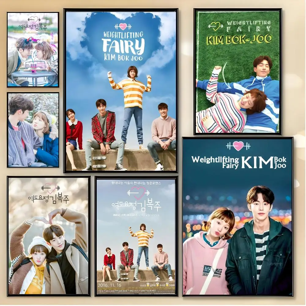 tvseries romantic comedy W-Weightlifting Fairy Kim Bok-joo Poster Unique Home Decoration Ideas & Stylish Interior Art