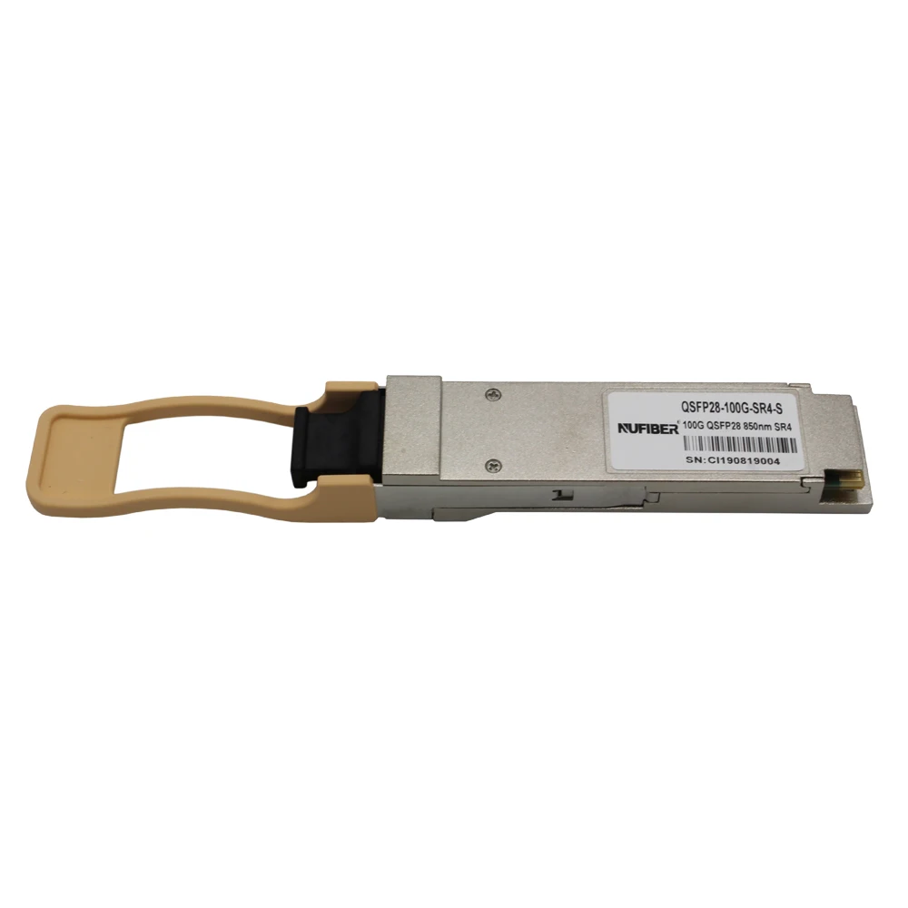 Aruba/Juniper Compatible 100G QSFP28 SR4 MTP/MPO 100m Fiber Optical Transceiver Module Premium Fiber Optic Equipment