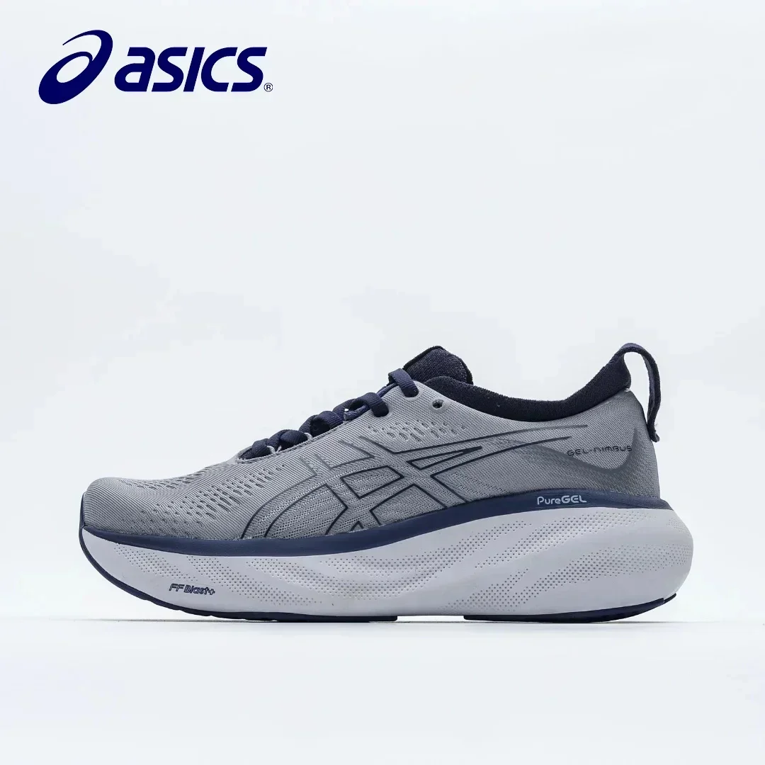 

Мужские беговые кроссовки Asics Nimbus 25 унисекс, уличные дышащие легкие кроссовки с низким верхом