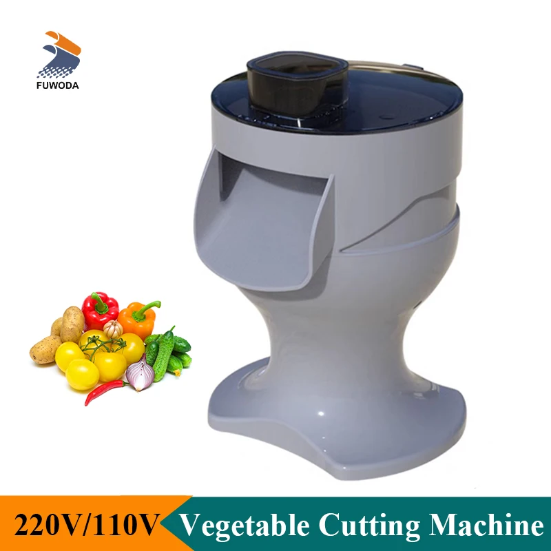 

Automatic 220V 110V Vegetable Cutter Machine Potato Carrot Onion Dicing Machine Commercial Household