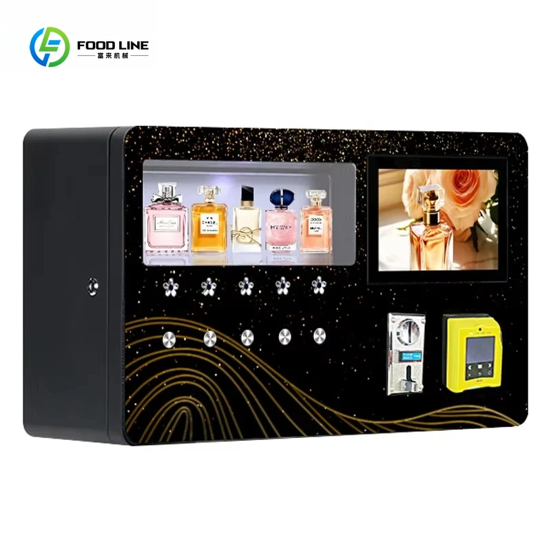 

24H Smart Self Automatic Perfume Dispenser Small Cologne Vending Machine XYZ Desktop Wall Mounted Perfume Spray Vending Machine