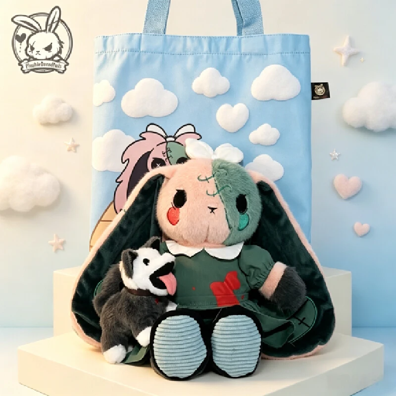Plushie Dreamfuls Popular Original Designs Plush Doll Bag Pendant Puppy Doll Dorothy Rabbit Toy Trendy Toys Collectibles Gift